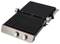 Электрогриль Hyundai HYG-5047 2200Вт серебристый/черный