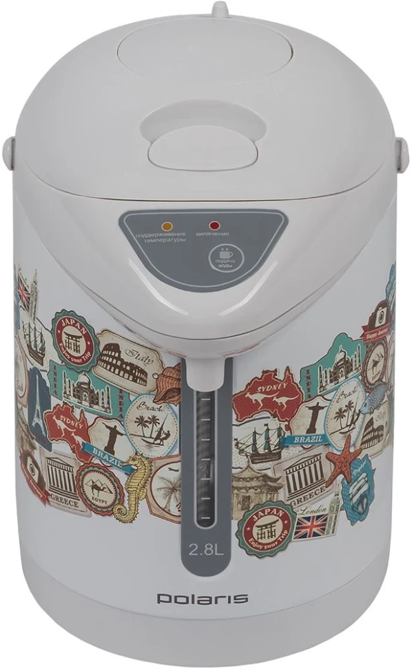 Термопот Polaris PWP 2821 2.8л. 700Вт белый  