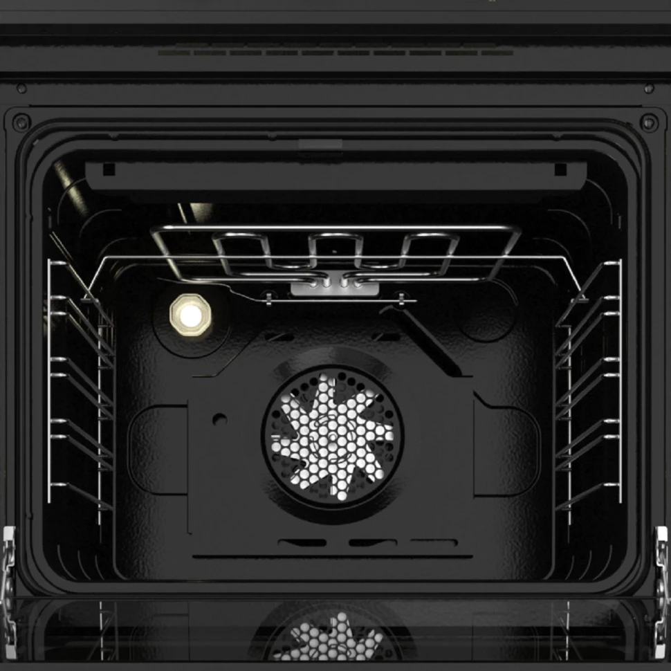 Духовой шкаф Электрический Darina 1U5 BDE 112 707 X3 нержавеющая сталь/стекло черное  