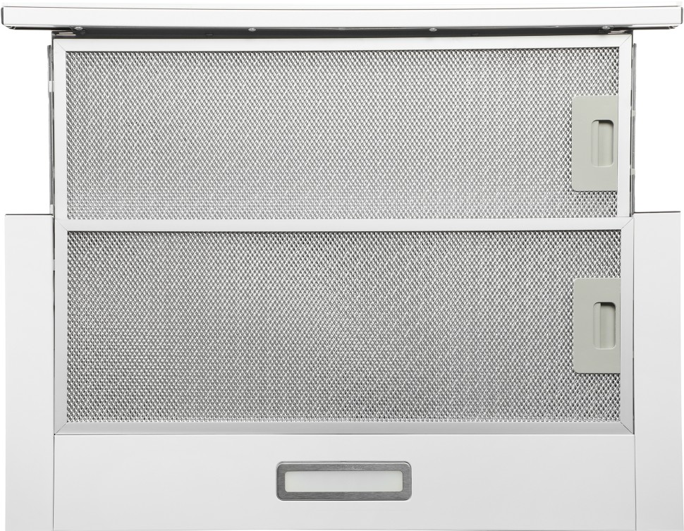 Вытяжка встраиваемая Hyundai HBH 6230 W белый управление: кулисные переключатели (1 мотор)  