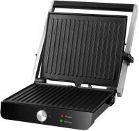 Электрогриль Red Solution RGM-M815 2000Вт черный/серебристый