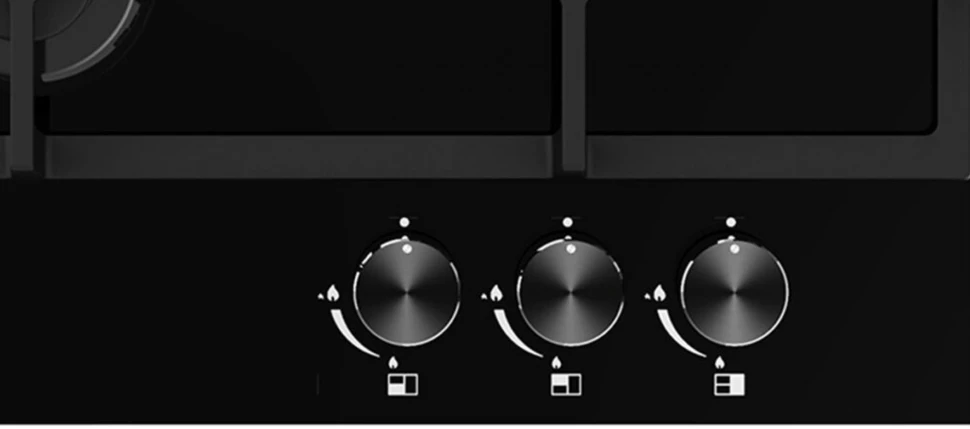 Газовая варочная поверхность Lex GVG 431 BBL черный  