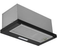 Вытяжка встраиваемая Gorenje TH60E6XB серебристый управление: кнопочное (1 мотор)  