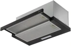 Вытяжка встраиваемая Gorenje TH60E6XB серебристый управление: кнопочное (1 мотор)