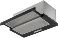 Вытяжка встраиваемая Gorenje TH60E6XB серебристый управление: кнопочное (1 мотор)