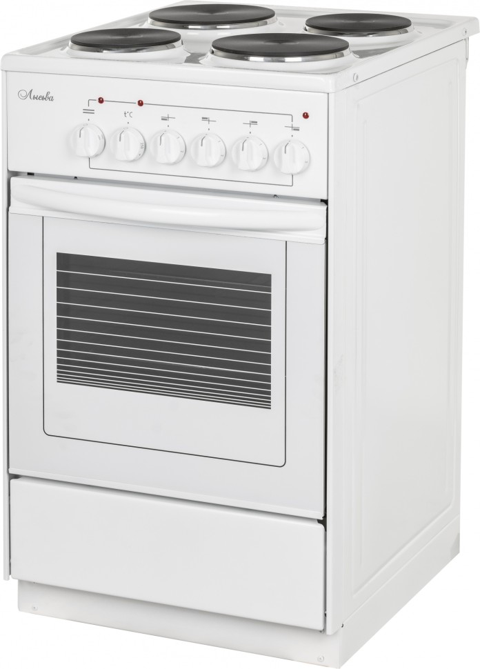 Плита Электрическая Лысьва ЭП 401 СТ белый эмаль (без крышки)