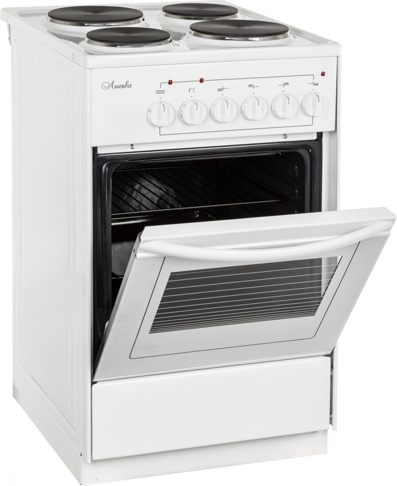 Плита Электрическая Лысьва ЭП 401 СТ белый эмаль (без крышки)