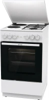 Плита Комбинированная Gorenje GK5A12WG белый (металлическая крышка) реш.сталь
