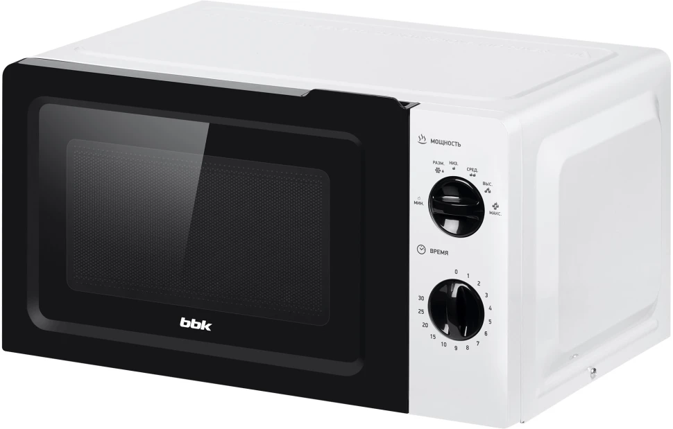 Микроволновая Печь BBK 17MWS-783M/W (W) 17л. 700Вт белый/черный  