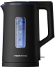 Чайник электрический Редмонд KG255 1.5л. 1500Вт черный корпус: пластик/стекло  