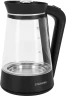 Чайник электрический Starwind SKG2116 1.8л. 1700Вт черный/прозрачный корпус: стекло  