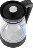 Чайник электрический Starwind SKG2116 1.8л. 1700Вт черный/прозрачный корпус: стекло  