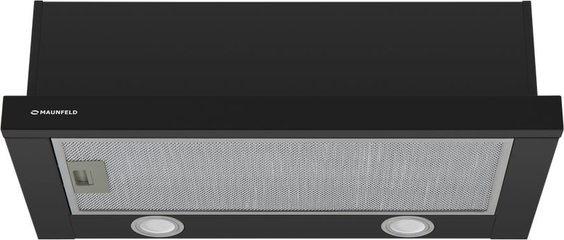 Вытяжка встраиваемая Maunfeld VS Fast 60 черный управление: кулисные переключатели (1 мотор)  
