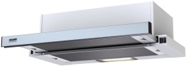 Вытяжка встраиваемая Krona Kerry 600 нержавеющая сталь/белый управление: кнопочное (1 мотор)  