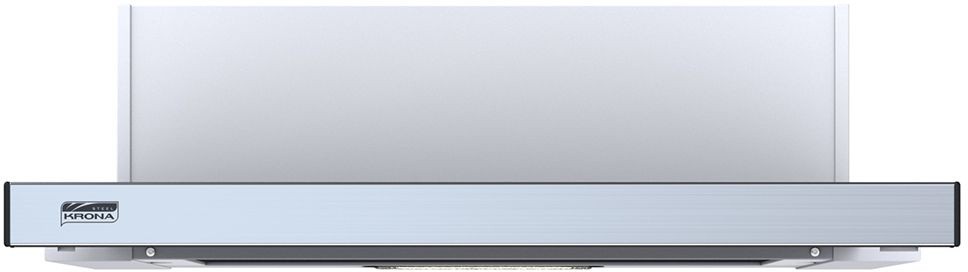 Вытяжка встраиваемая Krona Kerry 600 нержавеющая сталь/белый управление: кнопочное (1 мотор)  