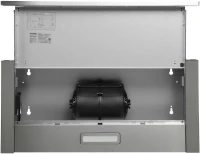 Вытяжка встраиваемая Hyundai HBH 6230 IX нержавеющая сталь управление: кулисные переключатели (1 мотор)