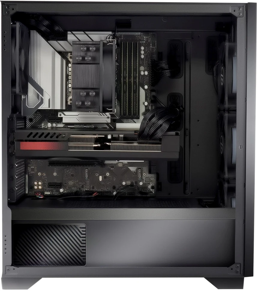 ПК IRU Tactio 510B7GP TWR i7 13700F (2.1) 32Gb SSD1Tb RTX5060TI 8Gb FreeDOS GbitEth 650W черный (RUS) (2146239)  