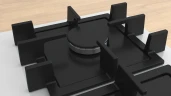 Газовая варочная поверхность Bosch PNK6B2P40R белый
