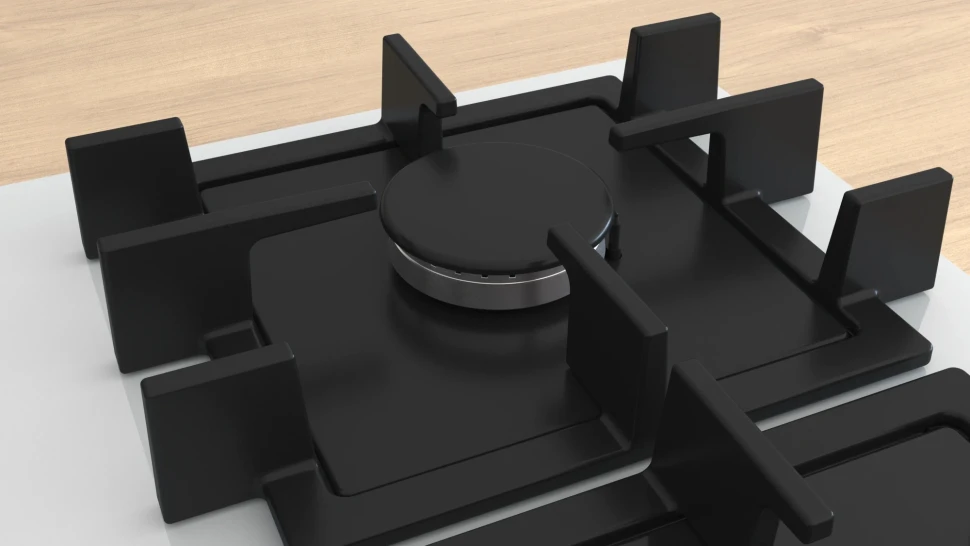 Газовая варочная поверхность Bosch PNK6B2P40R белый