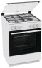 Плита Газовая Gorenje GG6A11WF белый (стеклянная крышка) реш.чугун