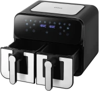 Аэрогриль Kitfort КТ-2269 2400Вт серебристый/черный