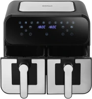 Аэрогриль Kitfort КТ-2269 2400Вт серебристый/черный