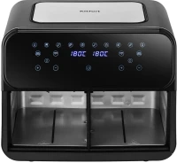 Аэрогриль Kitfort КТ-2269 2400Вт серебристый/черный