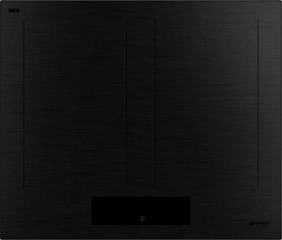 Индукционная стеклокерамич. панель Smeg SIM3644MB