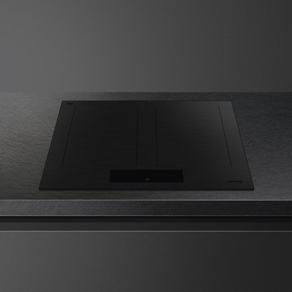 Индукционная стеклокерамич. панель Smeg SIM3644MB