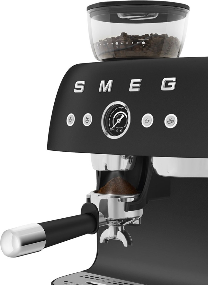 Кофеварка Smeg EGF03BLMEU  