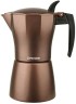 Кофеварка гейзерн. Rondell Kortado RDA-995 0.3л алюминий коричневый