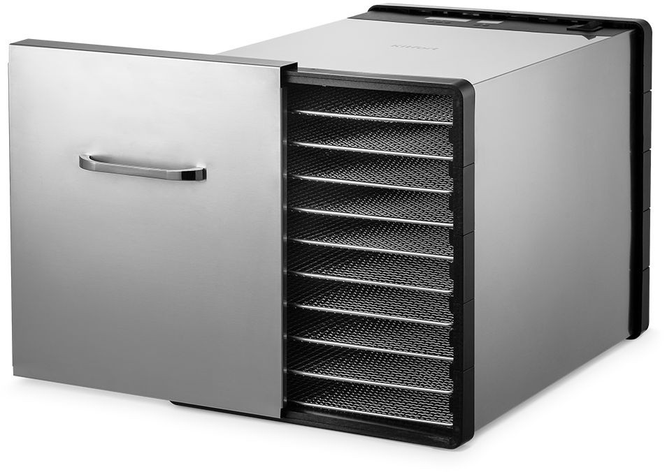 Сушка для фруктов и овощей Kitfort КТ-1924 10под. 630Вт нержавеющая сталь