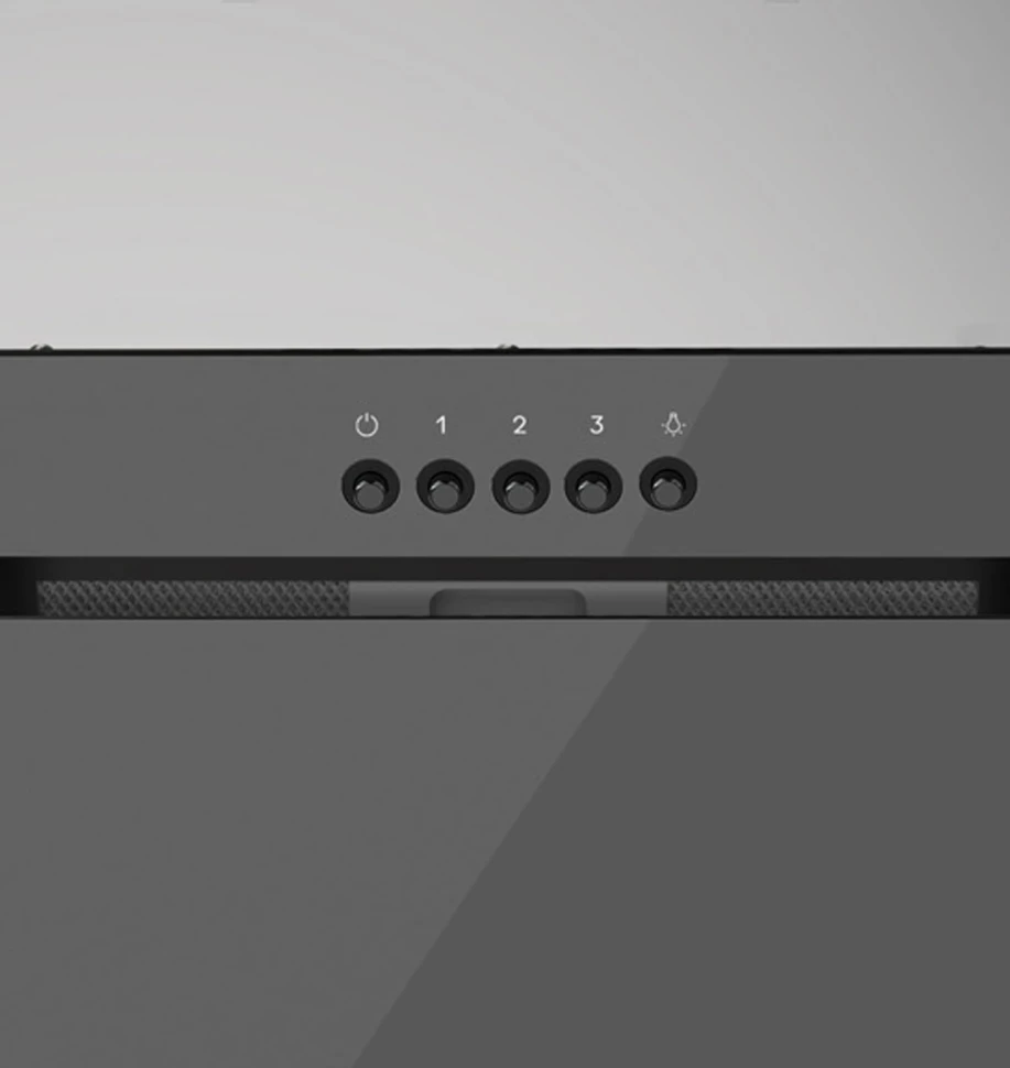 Вытяжка встраиваемая Lex GS Bloc G 600 серый управление: кнопочное (1 мотор)  