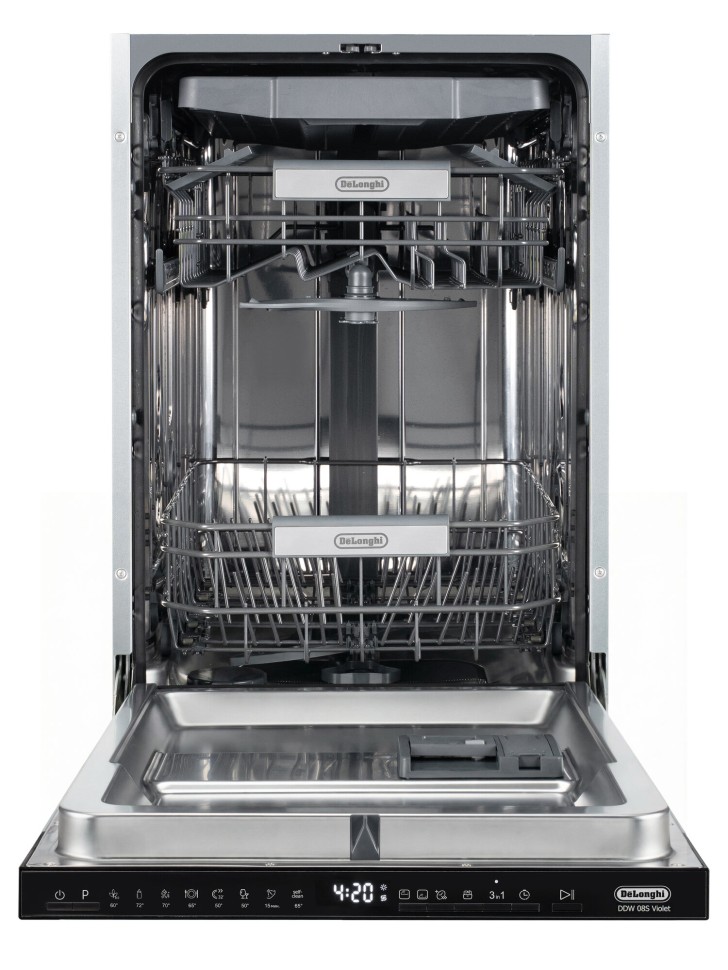 Посудомоечная машина встраиваемая DeLonghi DDW 08S Violet  