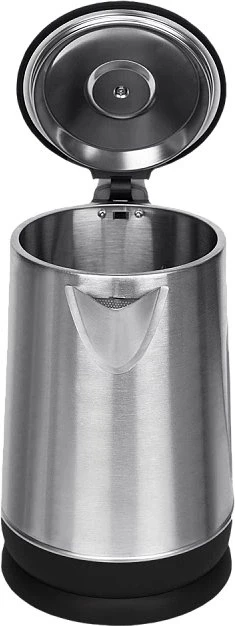 Чайник электрический Scarlett SC-EK21S23 1.7л. 2200Вт серебристый/черный корпус: металл  