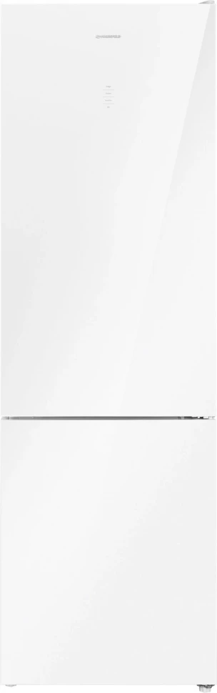 Холодильник Maunfeld MFF200NFW 2-хкамерн. белый глянц.