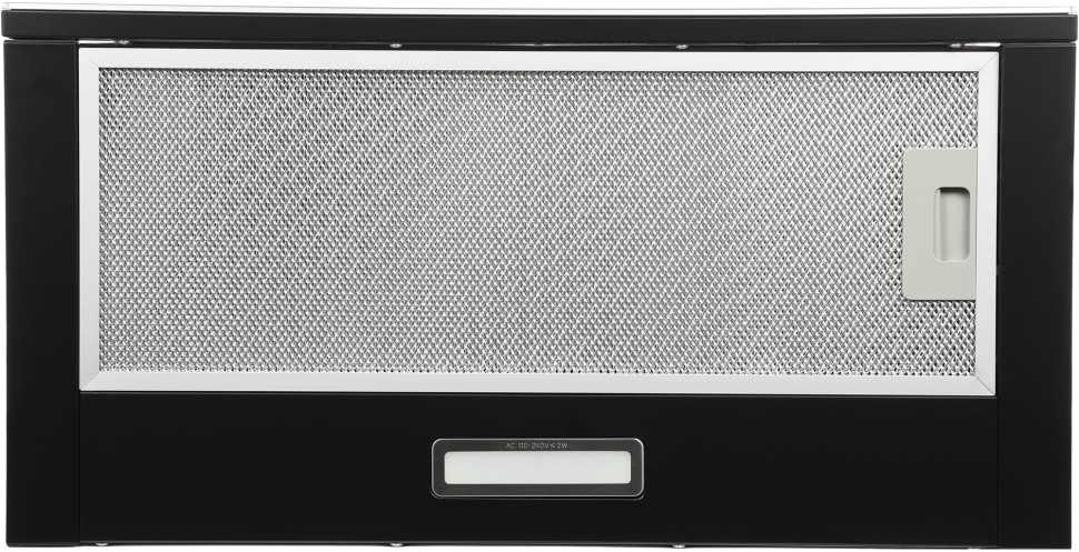 Вытяжка встраиваемая Hyundai HBH 6230 BK черный управление: кулисные переключатели (1 мотор)