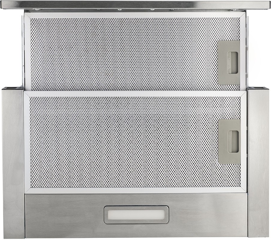 Вытяжка встраиваемая Centek CT-1840-60 серый управление: кнопочное (1 мотор)  