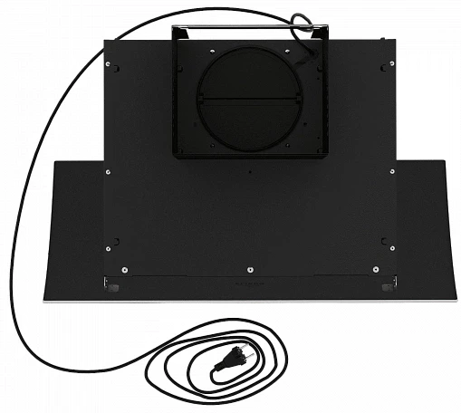 Вытяжка каминная Elikor Wave BK 60 черный управление: сенсорное (1 мотор)