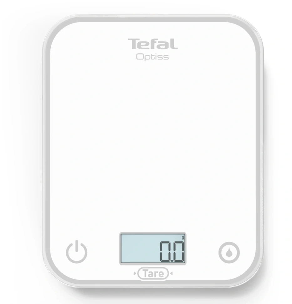 Весы кухонные электронные Tefal Optiss BC50U0V0 макс.вес:5кг белый