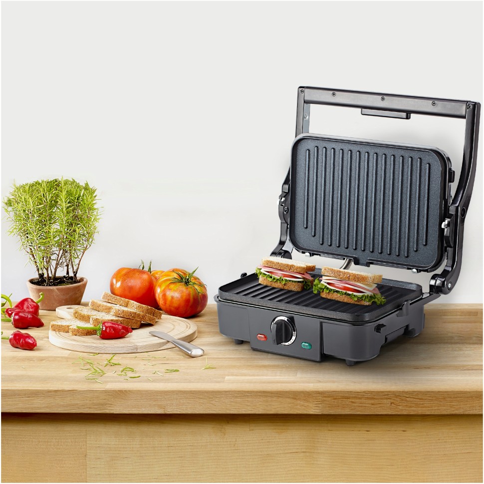 Электрогриль Vitek VT-2630 1500Вт черный  