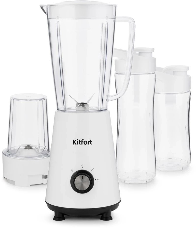 Блендер стационарный Kitfort КТ-1340-1 350Вт белый  