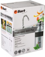 Измельчитель Bort Titan 4000 390Вт черный