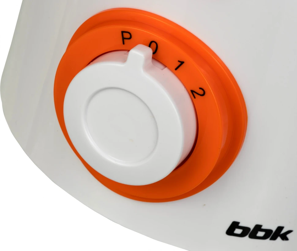 Соковыжималка центробежная BBK JC060-H11 550Вт белый/оранжевый  
