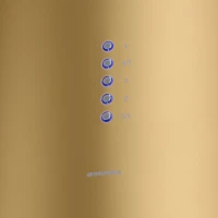 Вытяжка каминная Maunfeld Lee Isla 39 золотистый управление: кнопочное (1 мотор)