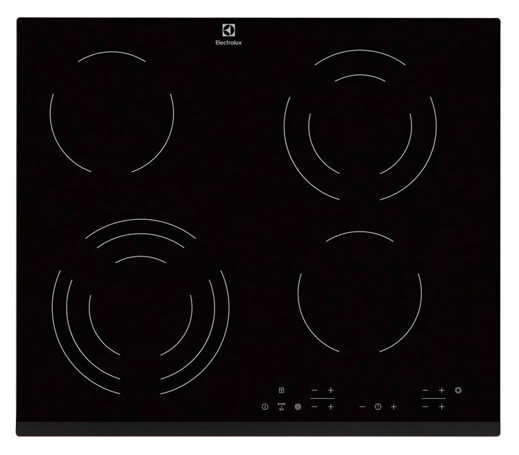 Варочная поверхность Electrolux EHF6343FOK черный  