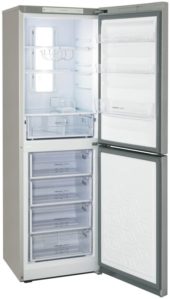 Холодильник Бирюса Б-C940NF 2-хкамерн. серый