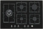 Газовая варочная поверхность Bosch PPS7A6M90R черный