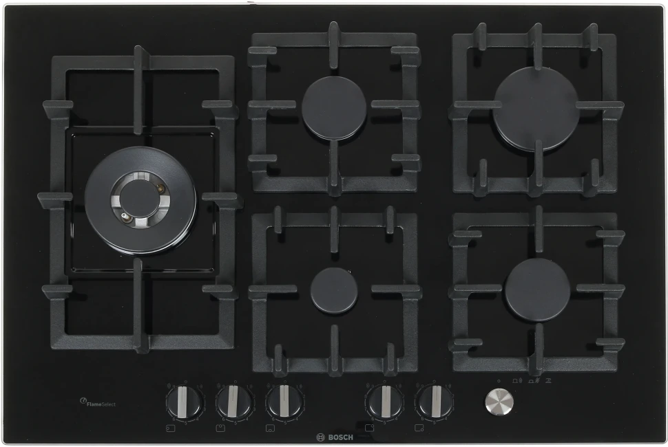 Газовая варочная поверхность Bosch PPS7A6M90R черный