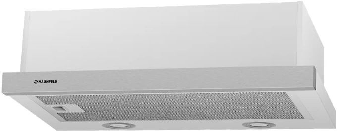 Вытяжка встраиваемая Maunfeld VS Light 50 белый управление: кулисные переключатели (1 мотор)  